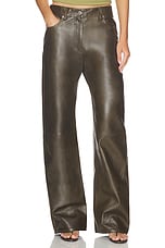 Leather Bootcut Pant - thumbnail 4