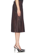 Leather Saddle Skirt - thumbnail 6