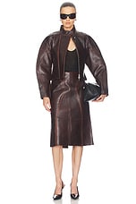 Leather Saddle Skirt - thumbnail 8