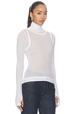 Layer Long Sleeve Neck Sheer - thumbnail 4