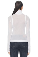Layer Long Sleeve Neck Sheer - thumbnail 5
