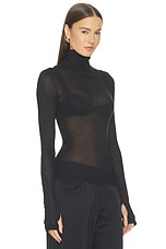Layer Long Sleeve Neck Sheer - thumbnail 10