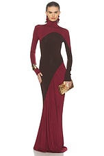 The Abstraction Color Blocked Jersey Dress