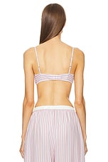 Wide Stripe Poplin Bra - thumbnail 6