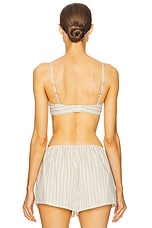 Pinstripe Poplin Bra - thumbnail 7