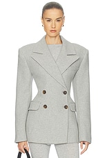 Italian Wool Blend Blazer - thumbnail 4
