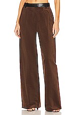 Product image of Helsa Corduroy Pleated Pant. Click to view full details