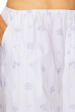 House Pants in Fleur Print Stripe - thumbnail 9