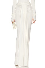 Product image of Helsa Matte Jersey Long Wrap Skirt. Click to view full details