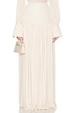 Diaphanous Maxi Skirt