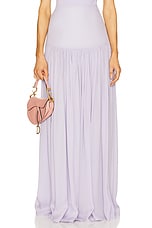 Diaphanous Maxi Skirt