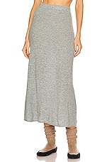 Product image of Helsa Einer Cashmere Midi Skirt. Click to view full details