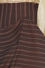 Stripe Twill Blanket Skirt - thumbnail 9
