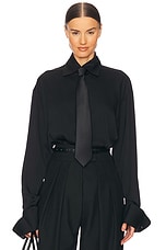 The Relaxed Silk Shirt