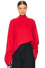 Product image of Helsa Jersey Oversized Turtleneck. Click to view full details