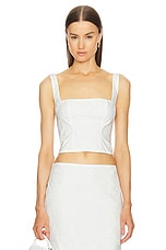Eyelet Corset Top