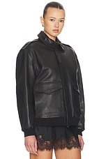 Leather Bomber - thumbnail 6
