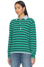 Knit Stripe Polo - thumbnail 5