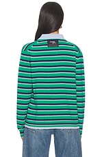 Knit Stripe Polo - thumbnail 6