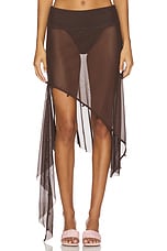 The Rosewood Mesh Skirt