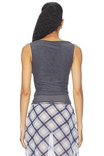 Double Layer Sleeveless Mesh Top - thumbnail 6