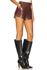 x REVOLVE Demi Faux Leather Short - thumbnail 5