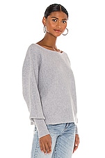 House of Harlow 1960 x REVOLVE Winifred Wide Neck Sweater in Grey | REVOLVE