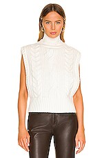 Product image of House of Harlow 1960 x REVOLVE Gianna Turtleneck Cable Vest. Click to view full details