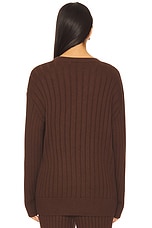 x REVOLVE Irvina Ribbed V Neck - thumbnail 6