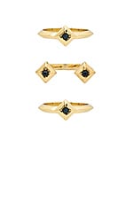 Product image of House of Harlow 1960 The Lyra Ring Set. Click to view full details
