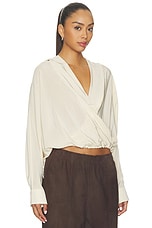 Sisi Silk Hooded Blouse - thumbnail 5