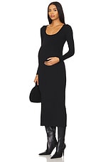 The Long Sleeve Rib Dress