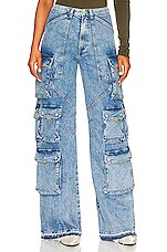 Product image of Hudson Jeans X Zoe Costello Janis High Rise Wide Leg. Click to view full details