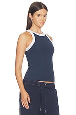Ribbed Racer Tank Top - thumbnail 5