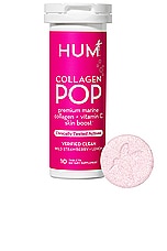 Product image of HUM Nutrition Wild Strawberry + Lemon Collagen Pop. Click to view full details