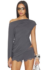 Violette Asymmetrical Top - thumbnail 4