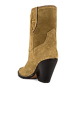 Isabel Marant Leyane Bootie in Taupe | REVOLVE