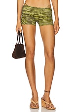 Riz Printed Booty Short