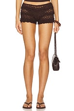 Alek Ruffle Lace Booty Short