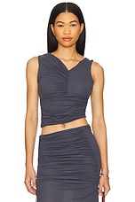 Ari Solid V Neck Top