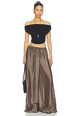 Maha Solid Cowl Neck Vest Top - thumbnail 7