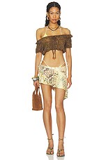 Clover Side Tie Bikini Bottom - thumbnail 8