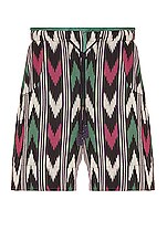 Product image of Isabel Marant Lelian Ikat Cotton Short. Click to view full details