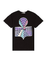 Product image of Isabel Marant Zao Psychedelic Tee. Click to view full details