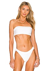 Product image of It's Now Cool The Frame Bandeau Bikini Top. Click to view full details