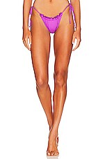 Product image of It's Now Cool The Frill Tie Eco Bikini Bottom. Click to view full details