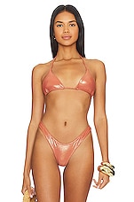 Product image of It's Now Cool The Luxe Triangle Bikini Top. Click to view full details