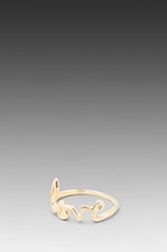 Product image of Jacquie Aiche "Love" Ring. Click to view full details