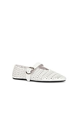 Jeffrey Campbell Shelly Lsr Mary Jane in White REVOLVE