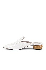 Jeffrey Campbell Vionit Mule in White Croc | REVOLVE